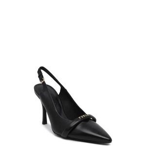 Furla Black Leather High Heel Women's Pumps